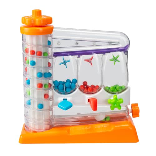 Fat Brain Toys SortAgain, Sensory Marble Run Toy with Magical Self-Sorting Feature, Engaging Fine-Motor Fun for Ages 2+