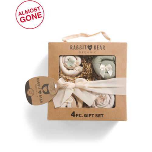 Newborn Boys 4pc Bear Printed Bodysuits Set In Gift Box | Kids & Baby | TJ Maxx