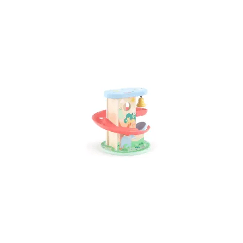 Fisher-Price Wooden Treehouse Ball Run Baby & Toddler Toy for Developmental Play, 2 Wood Pieces