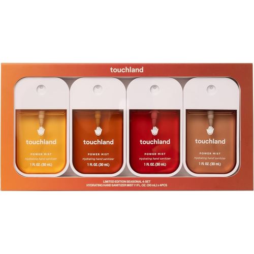 Touchland Limited Edition Seasonal Power Mist Hand Sanitizer 4-Set