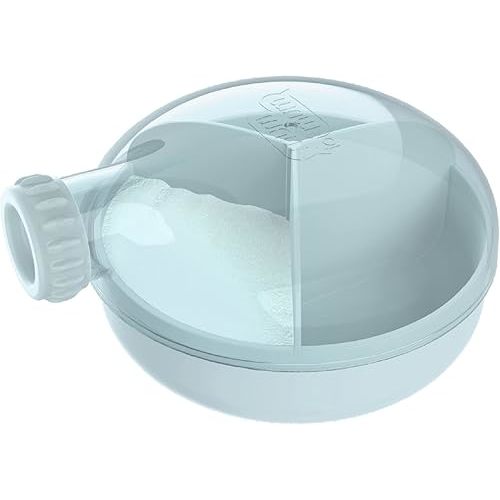 Formula Dispenser Baby Rotating for On-The-go feedings, Formula Holder, Formula Container for Travel, BPA Free, 1 Pack, Green