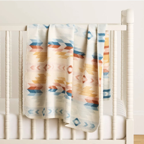 WYETH FALLS ORGANIC COTTON BABY BLANKET