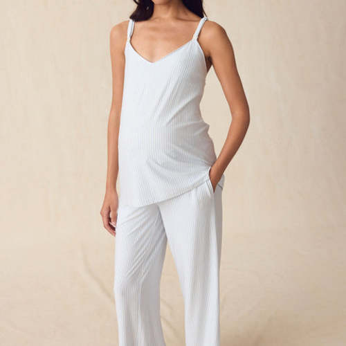 LAKE | Women | DreamModal® Pajamas | Fog Maternity Kimono Bundle