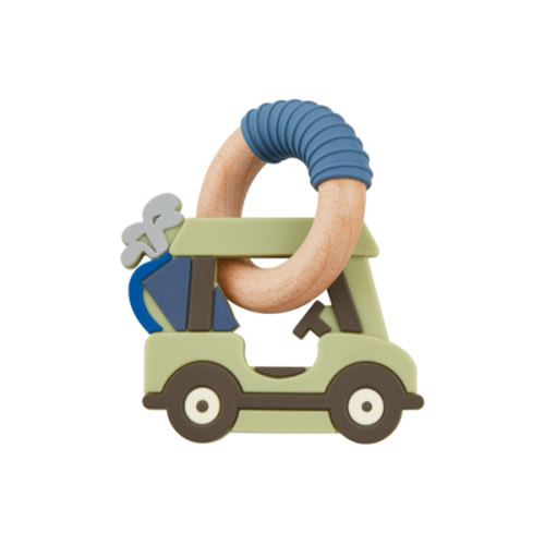 Golf Cart Silicone Teether | Mud Pie