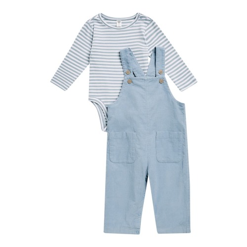 Kids' Overall & Bodysuit Set