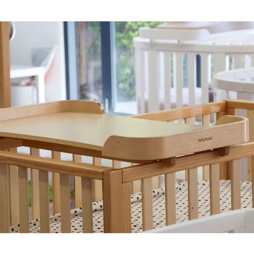 Babyhood Cot Top Change Table - Natural