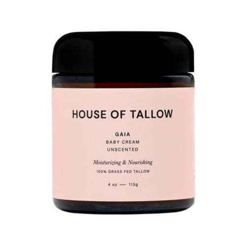 Gaia Unscented Organic Tallow Baby Cream | Gentle Skincare for Babies – House of Tallow