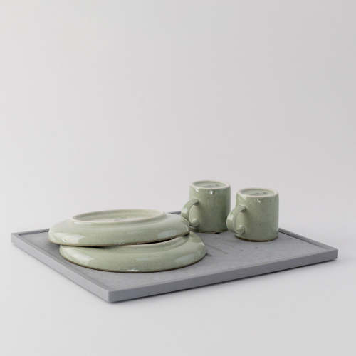 Compact Dish Drying Stone – Fast-Drying Mat for Small Spaces | Dorai Home