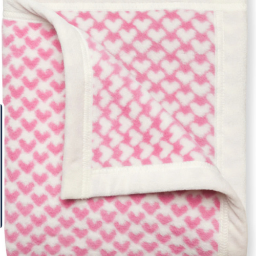 All My Heart Bubblegum Mini Blanket