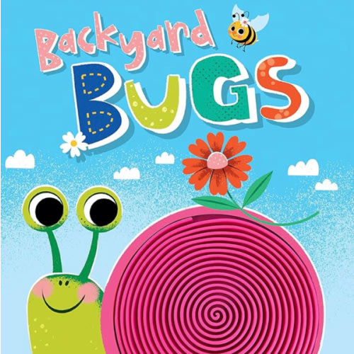 Backyard Bugs - Touch and Feel Board Book - Sensory Board Book (Touch & Feel Sensory Board Books for Baby & Toddler Time)