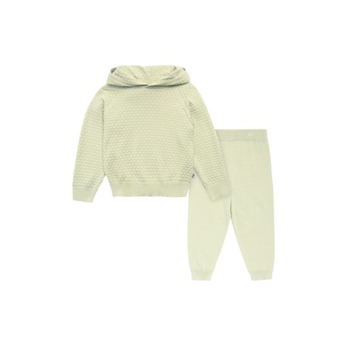 Sweater Knit Hoodie & Pant Set