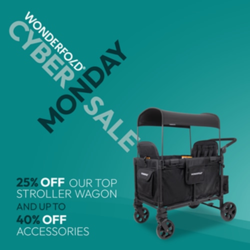 W4 Elite Pro Stroller Wagon (4 Seater) – WONDERFOLD