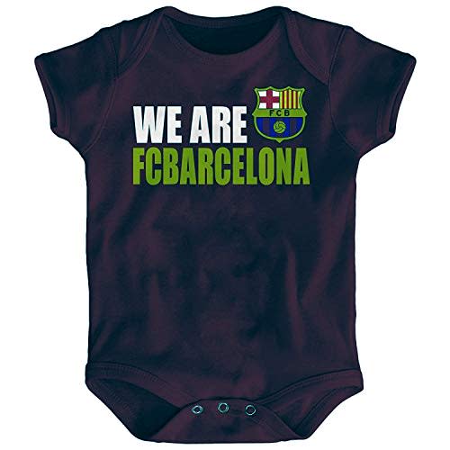 Outerstuff FC Barcelona Infant/Baby Navy We are Barcelona Bodysuit