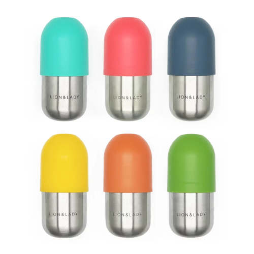 18/8 Stainless Steel Feeding Bottle - 210ml (6 Pack)