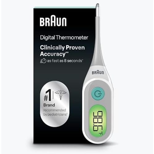 Braun Digital Thermometer for Adults, Baby, Toddlers & Kids