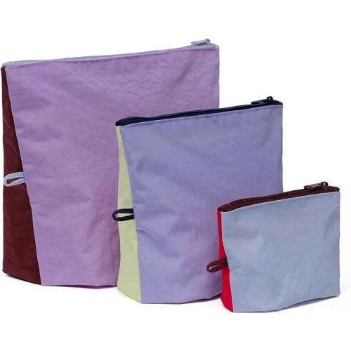 BAGGU Go Pouch Set (kaleidoscope mix)