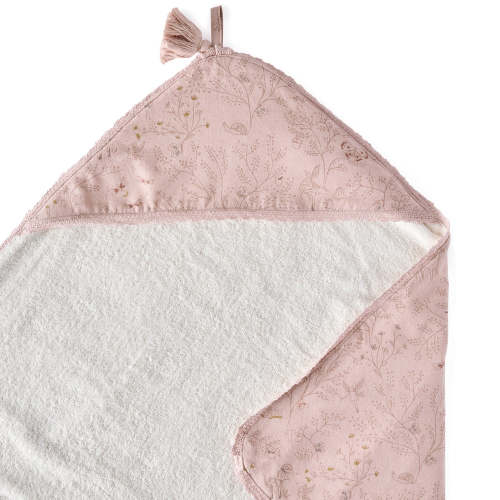 Hooded Towel - Secret Garden
