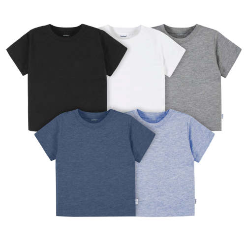 5-Pack Baby & Toddler Boys Cool Blue Short Sleeve T-Shirts – Gerber Childrenswear
