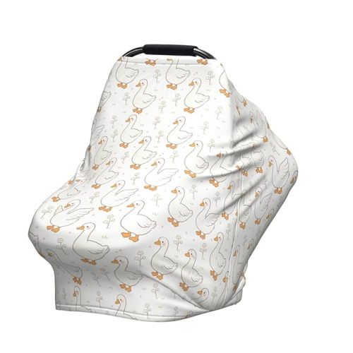 Western Cowboy Cactus Baby Stuff Car Seat Cover for Baby,Mom Nursing Breastfeeding Covers,Multi-Use Car Seat Canopy Carrier Cover,Stroller Cover Newborn Shower Gift for Boys Girls