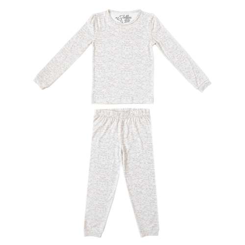2pc Long Sleeve Pajama Set - Oat