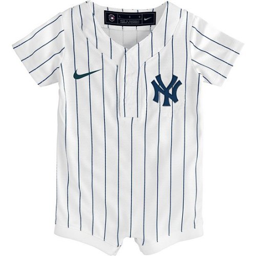 Nike Newborn New York Yankees White Blank Romper Jersey | Dick's Sporting Goods