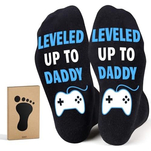 VICRAZY Father Day Gifts for Husband, Dad, Grandpa, Men - First Mother's Day for Pregnancy Mom, Wife - Funny Bigfoot gifts