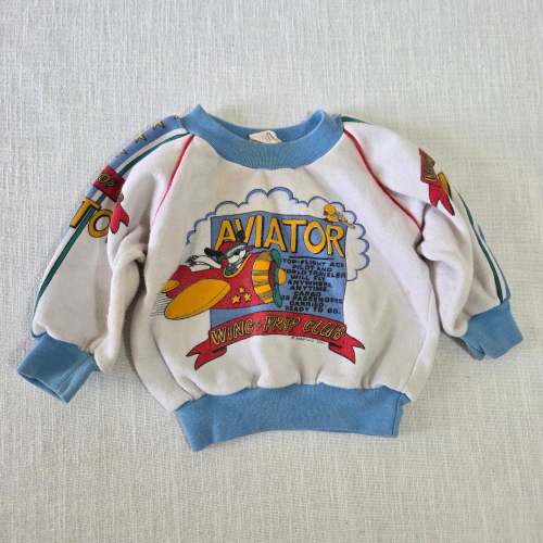 Vintage Babyfair Aviator Sweater 6-9 months