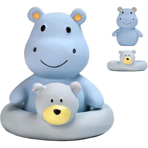 Tiny Marvels Baby Bath Toys for 6 Months & Up, Mold Free No Hole Bath Toys, BPA Free Floating Toddler Bath Toys, Safe Kids Bath Toys for Tub & Pool