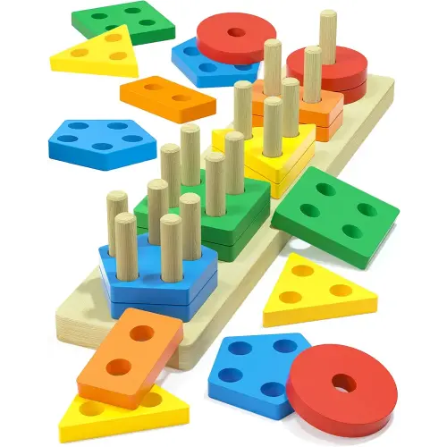 Zartores Montessori Toys for 1 2 Year Old Boys Girls Gifts, Toddler Toys