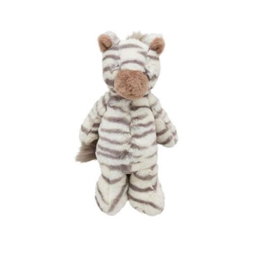 Plush Zebra for Kids | Soft Faux Fur | Mud Pie