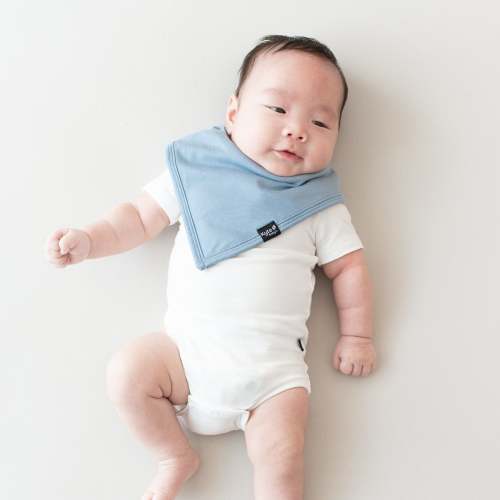 Baby Bib in Slate | Infant Bamboo Bib | Kyte Baby
