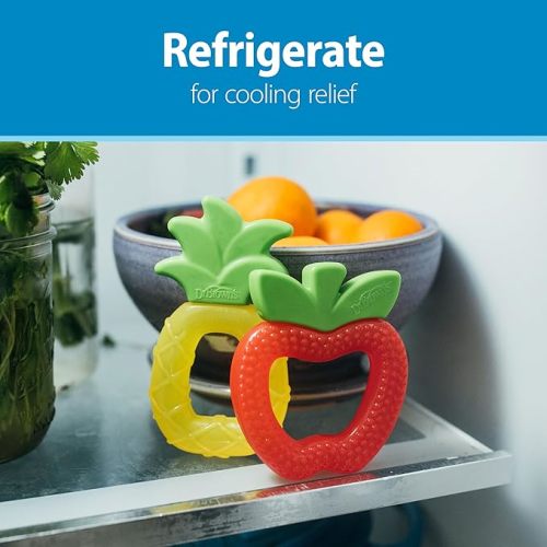 Dr. Brown's® AquaCool Water-Filled Teether Apple and Pineapple
