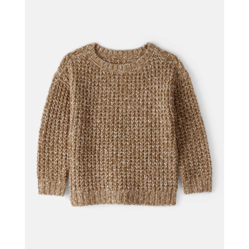 Toddler Boy Textured Sweater - Khaki - Carter's | Carter's