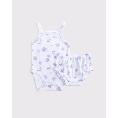 baby pointelle bodysuit set