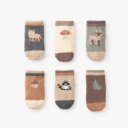 WILDNERNESS NON SLIP BABY SOCKS 6 PK – Baby Shoppe