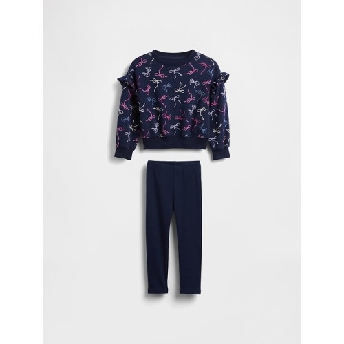 Sweatshirt & Leggings Set, 6-12 months