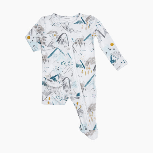 Angel Dear Footie - Mountains, 3-6 Months