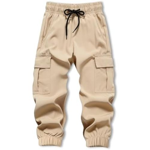 Toddler Boy Pants Joggers Sweatpants for Baby Boys Soft Casual Cargo Pants with Drawstring