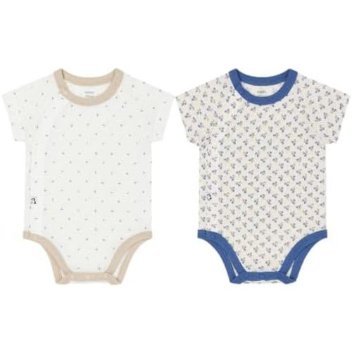 Konny Baby Bodysuit Cotton Mesh Short-Sleeve Newborn Baby Boy Girl Spring Summer Clothes