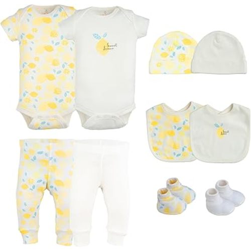 Baby Girl Clothes – 100% Cotton, Soft & Breathable Newborn Essentials and Gifts, Fits 3 to 6 Months