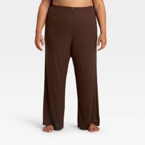 Women's Variegated Ribbed Pajama Pants - Auden™