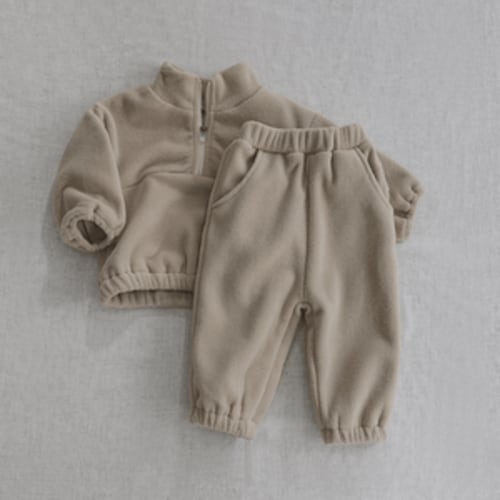 Half-Zip Pullover and Jogger Pants – Teeny Mini Me