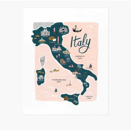 Italy Art Print