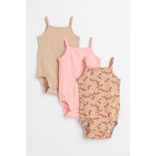 3-pack Sleeveless Bodysuits