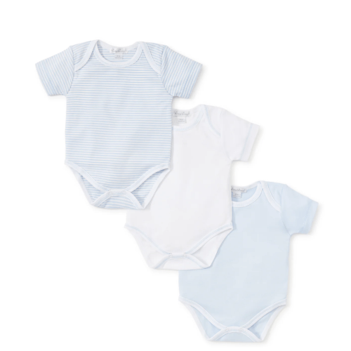 Blue Stripe Bodysuit Set