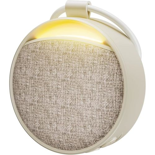 Hotmoon Portable White Noise Sound Machine Omini SE | 12 Soothing Sounds | 8 Night Light Colors | 4 Timers | Rechargeable Battery | Memory Function | for Home, Travel, Nursery Gift for New Mom & Baby