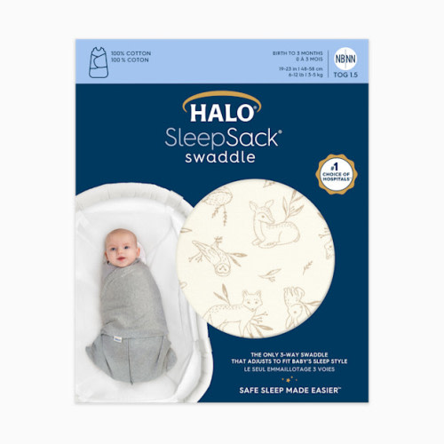 SleepSack Swaddle Cotton - Lullaby Forest