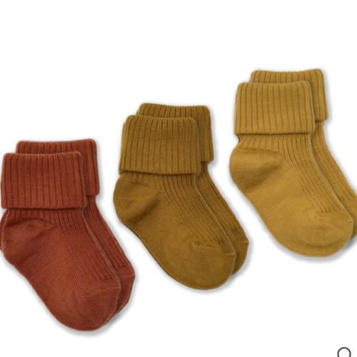 Wool Socks, Baby and Toddler, Terracotta