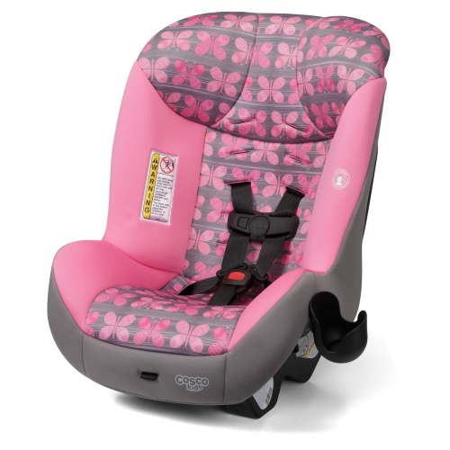 Cosco Kids Scenera Extend Infant & Toddler Car Seat, Convertible Car Seat, Pink Butterfly