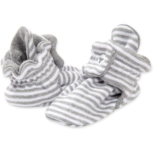 Burt's Bees Baby Booties, Organic Cotton Adjustable Infant Sock